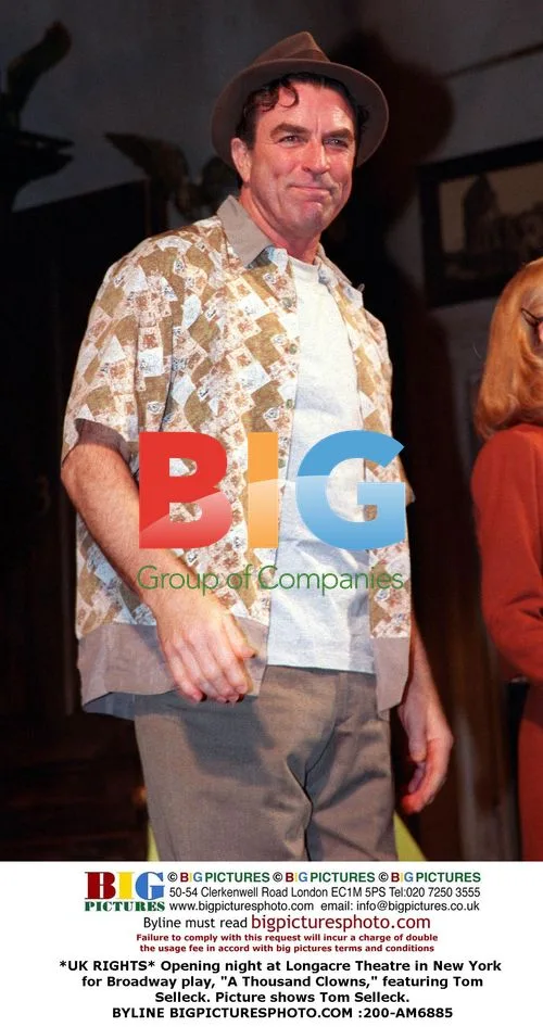 Tom Selleck at "A Thousand Clowns" Opening