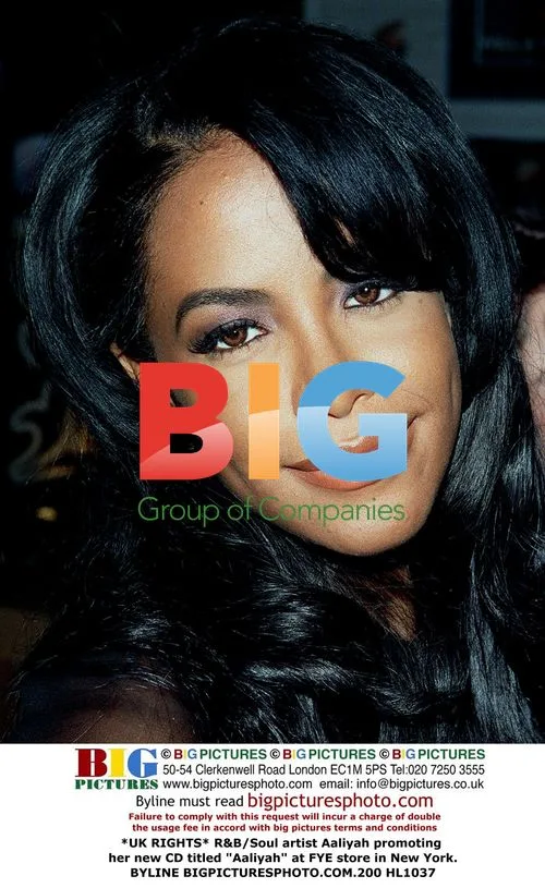 Aaliyah promotes new CD in New York