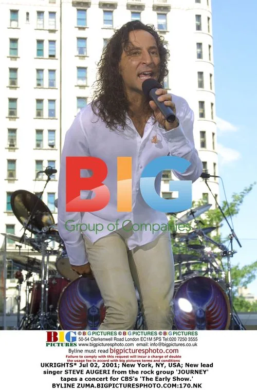 JOURNEY's Steve Augeri tapes 'The Early Show'