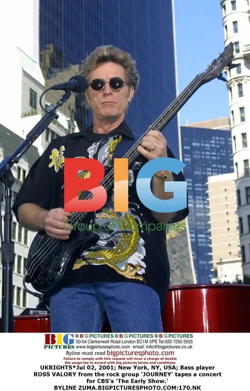 JOURNEY's ROSS VALORY tapes CBS "The Early Show"