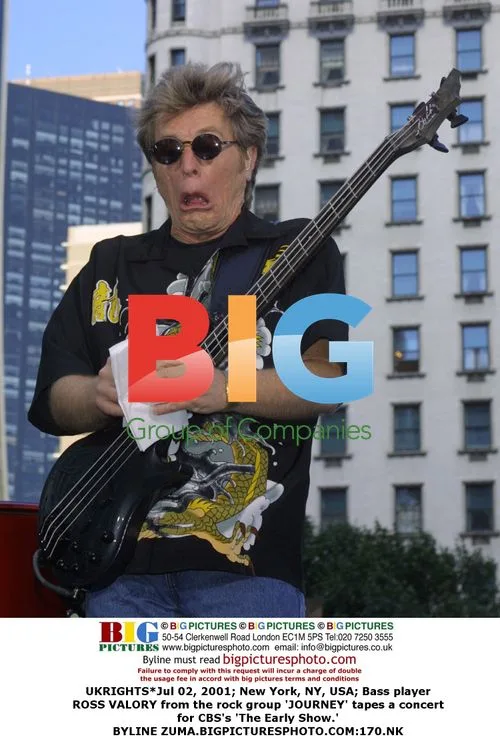 JOURNEY's Ross Valory tapes concert for CBS