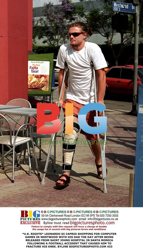 Leonardo DiCaprio Shopping for Games