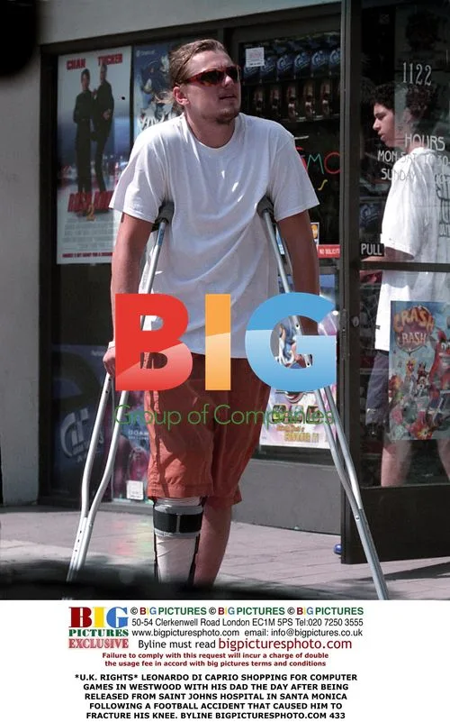 Leonardo DiCaprio Shopping for Games