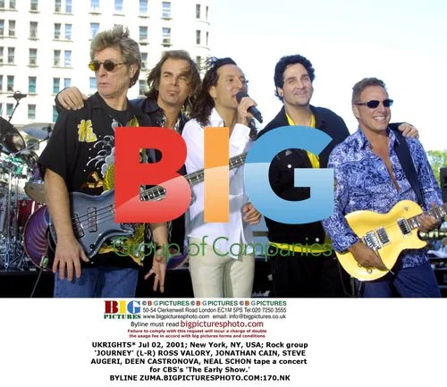 JOURNEY band taping CBS Early Show