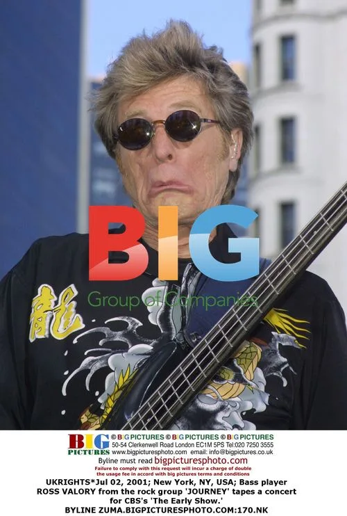 JOURNEY's Ross Valory taping concert for CBS
