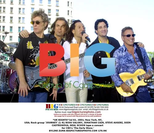 JOURNEY band tapes concert for CBS's 'The Early Show'