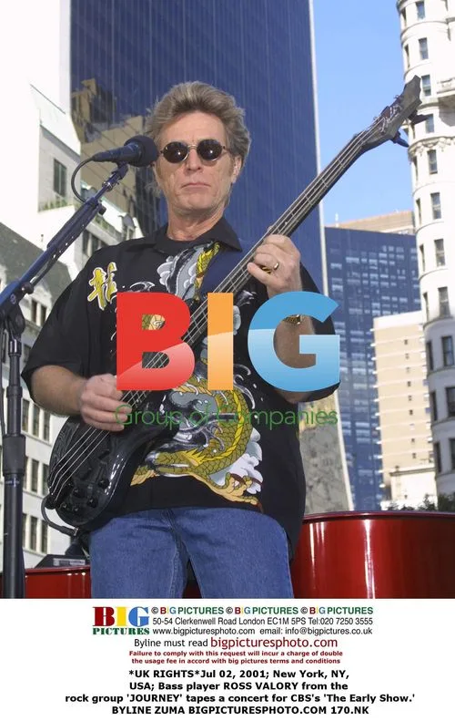 Journey's Ross Valory tapes concert for CBS