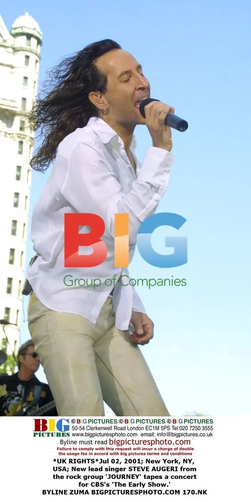 JOURNEY's Steve Augeri tapes 'The Early Show'