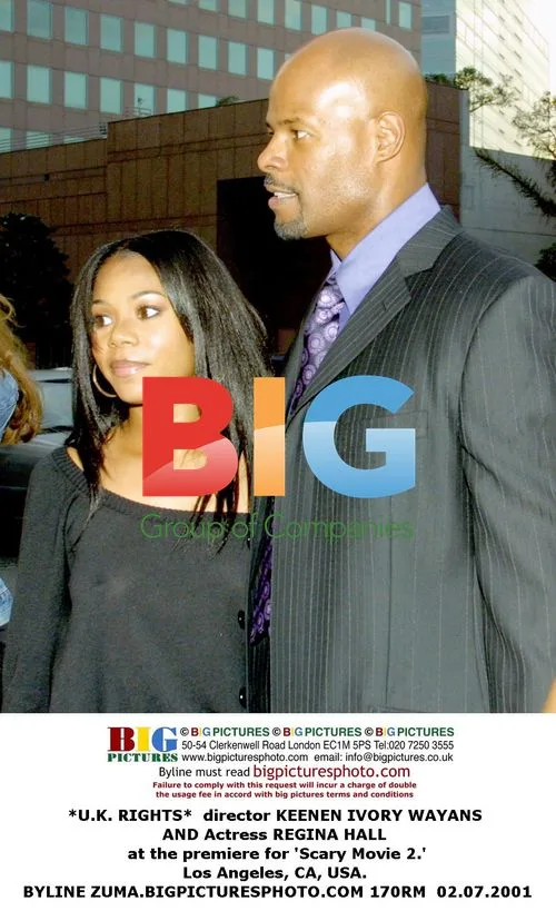 KEENEN IVORY WAYANS and REGINA HALL at 'Scary Movie 2' premiere