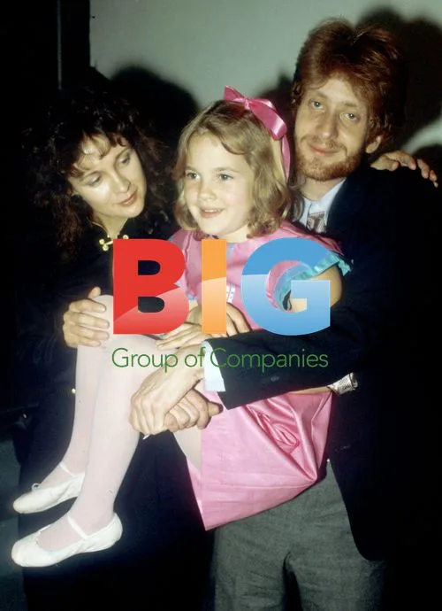 Drew Barrymore with mother Jaid