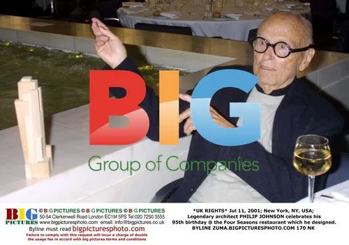 Philip Johnson Celebrates 95th Birthday