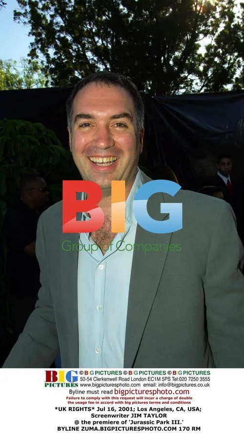 Jim Taylor at 'Jurassic Park III' premiere