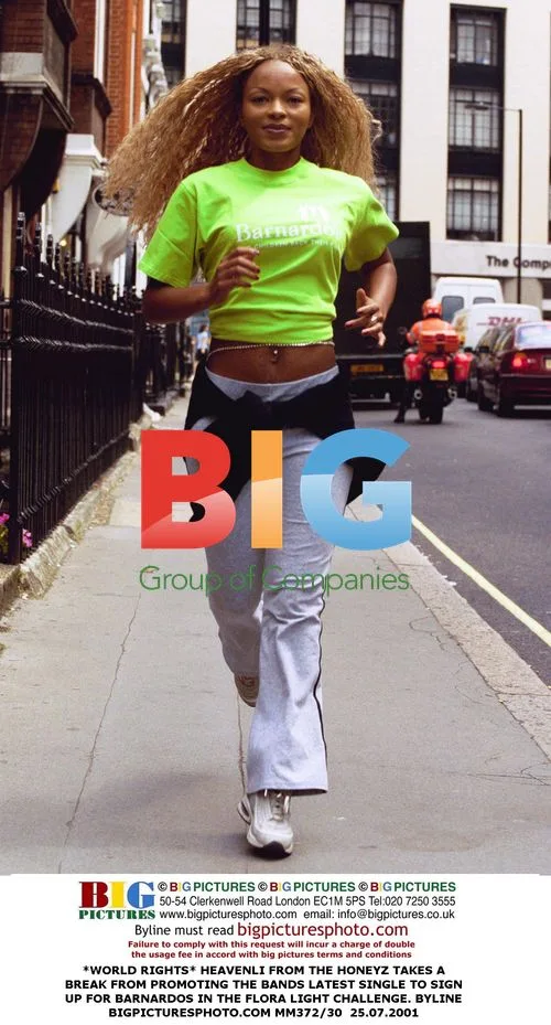 Heavenli from The Honeyz signs up for Barnardos charity