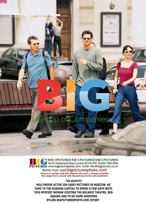 Jim Carey Spotted in Moscow with Mystery Woman