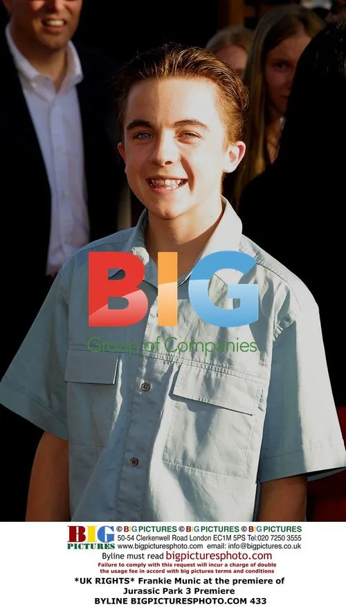 Frankie Munic at Jurassic Park 3 Premiere