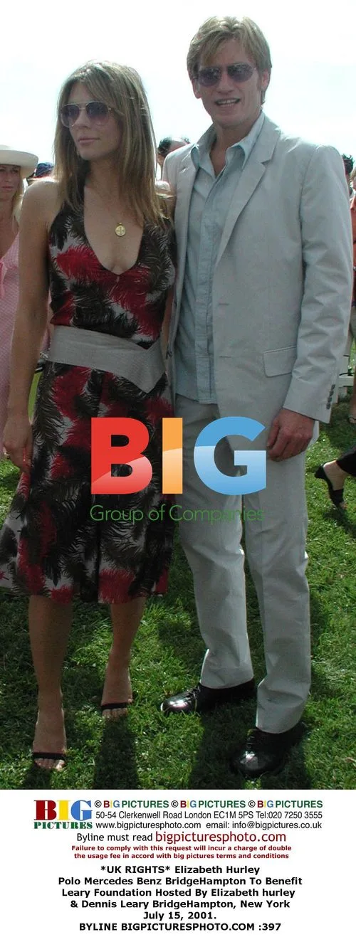 Elizabeth Hurley at Leary Foundation Polo Event