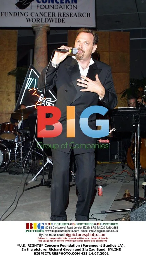 Richard Green and Zig Zag Band at Concern Foundation Event