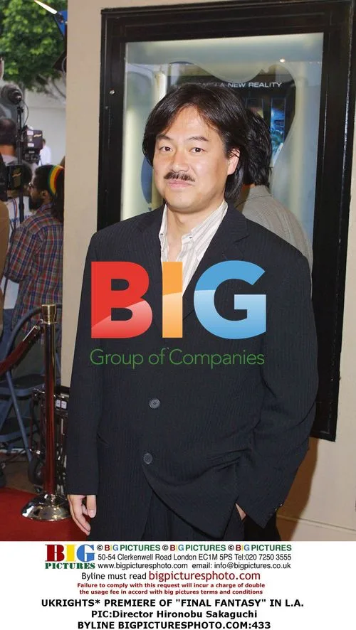Director Hironobu Sakaguchi at "Final Fantasy" Premiere