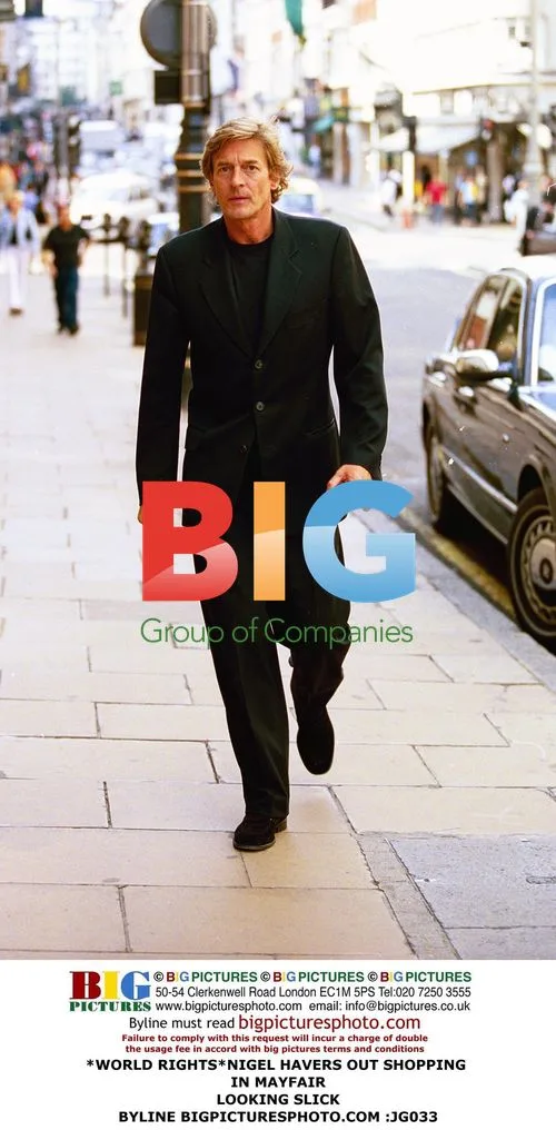 Nigel Havers Shopping in Mayfair