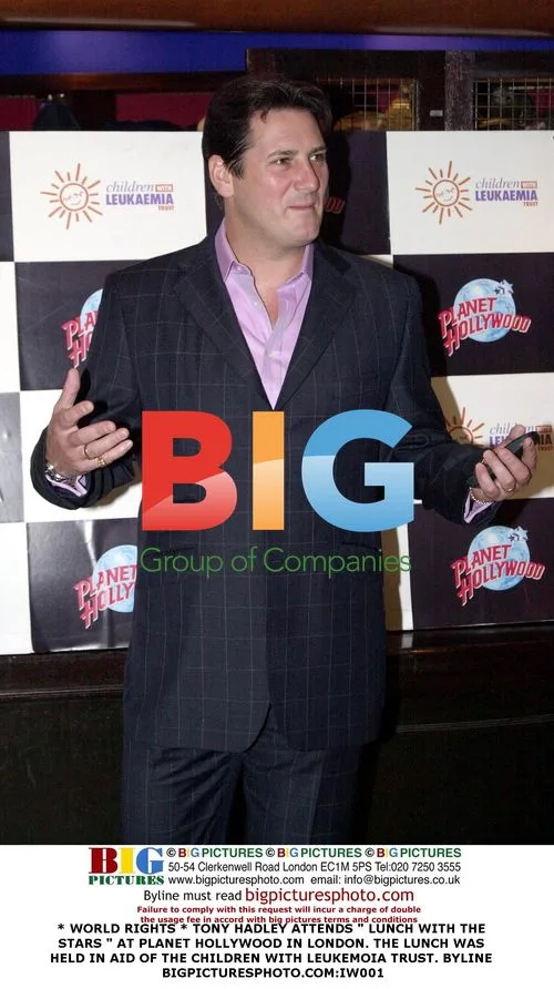Tony Hadley at "Lunch with the Stars" in London