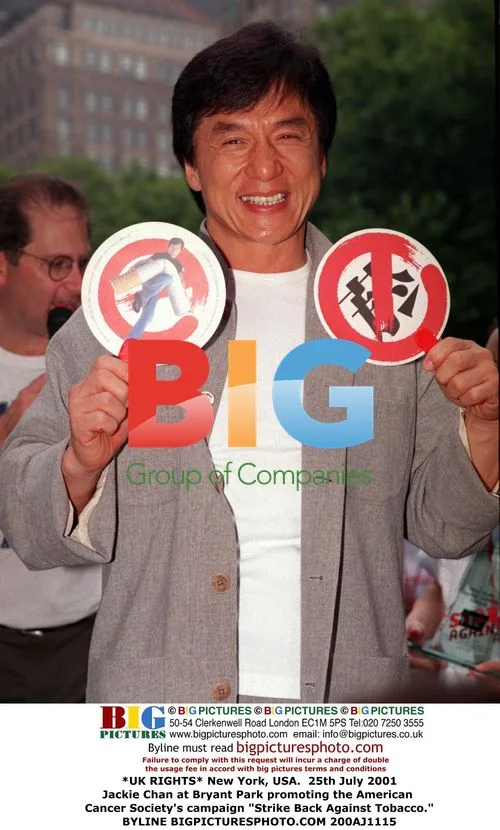 Jackie Chan promotes anti-tobacco campaign
