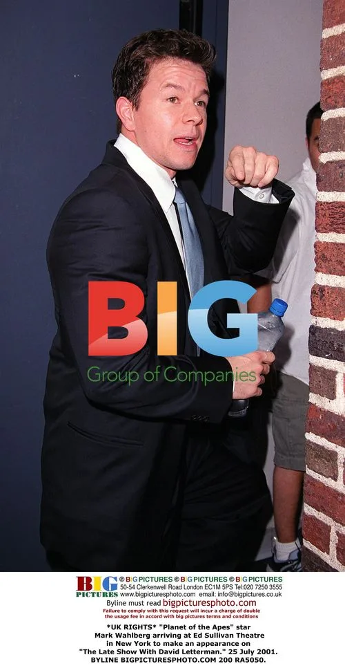 Mark Wahlberg Arrives for "Late Show"