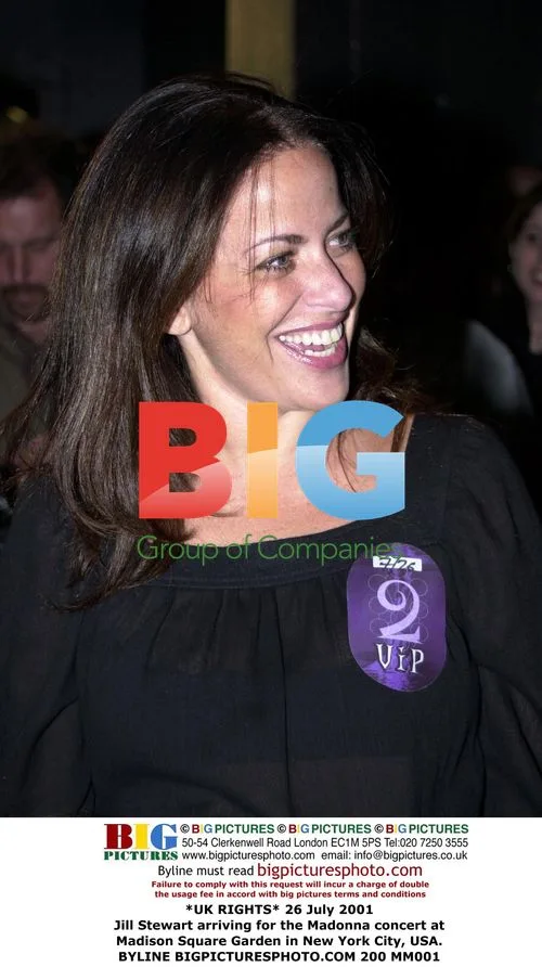 Jill Stewart at Madonna concert in NYC
