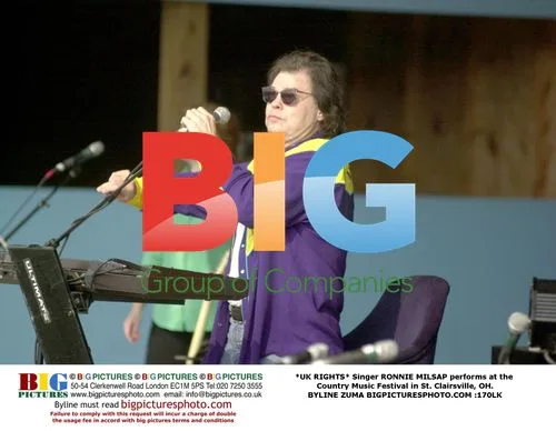 Singer RONNIE MILSAP performs at Country Music Festival