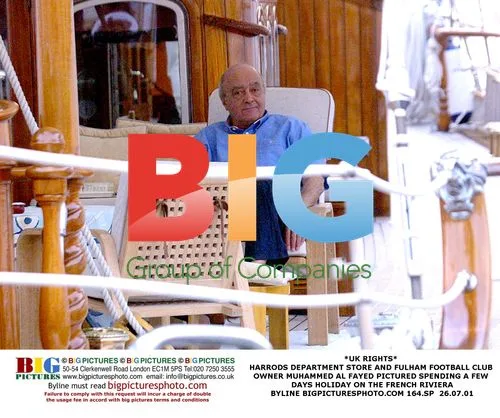 Muhammed Al Fayed on the French Riviera