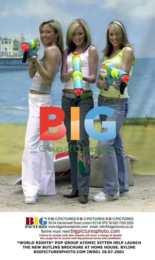 Atomic Kitten Launch Butlins Brochure