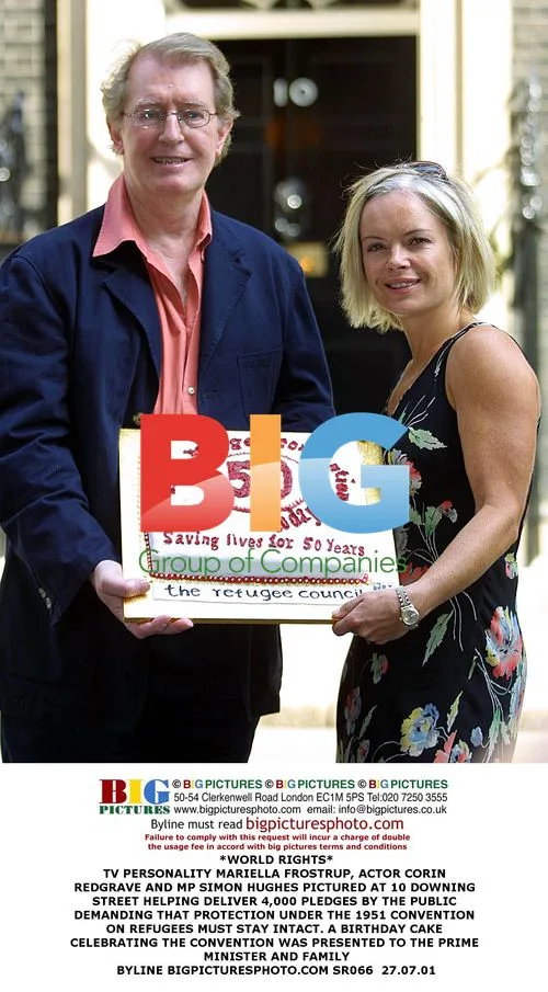 Celebs Deliver Refugee Pledges to No. 10