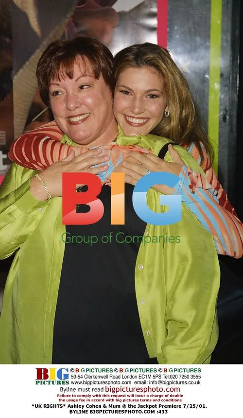 Ashley Cohen & Mum at Jackpot Premiere
