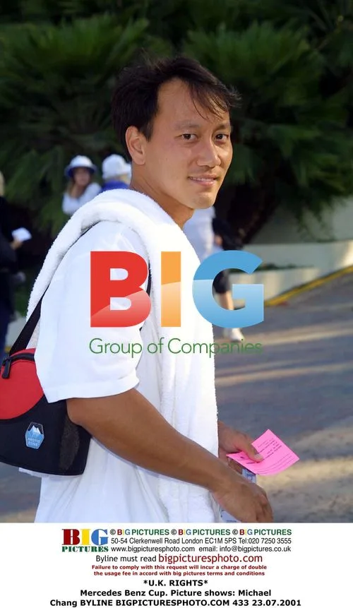 Michael Chang at Mercedes Benz Cup