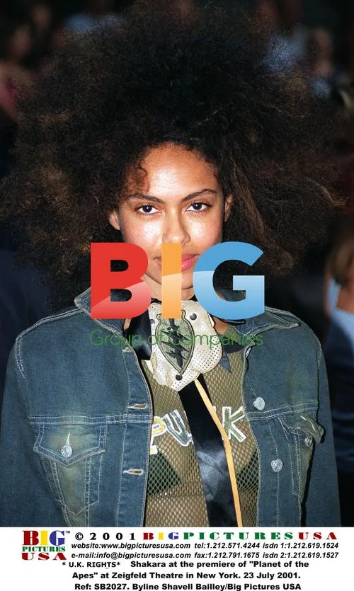 Shakara at 'Planet of the Apes' Premiere