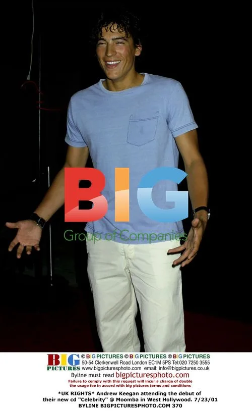 Andrew Keegan at 'Celebrity' album debut