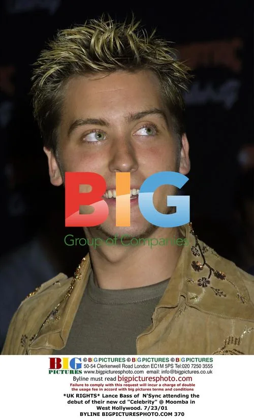 Lance Bass at N'Sync CD Debut in Hollywood