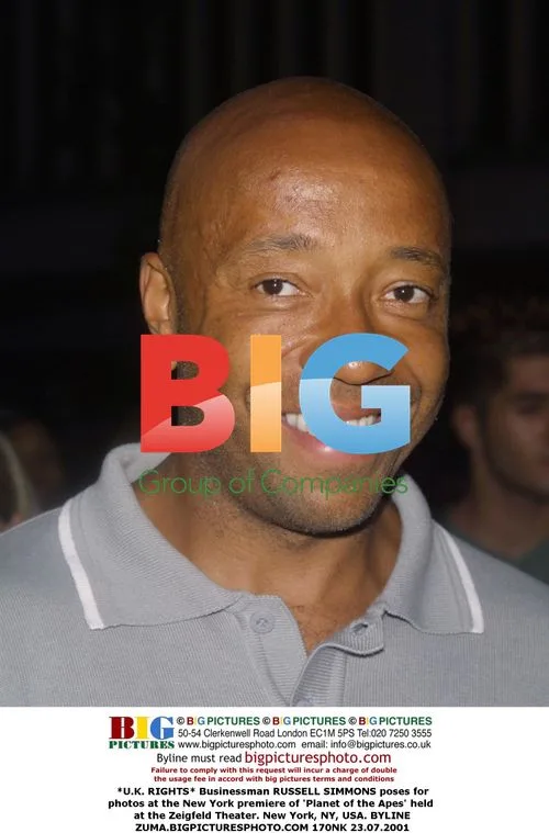 Russell Simmons at 'Planet of the Apes' premiere