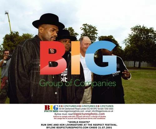 RUN DMC and Ken Livingstone at Respect Festival