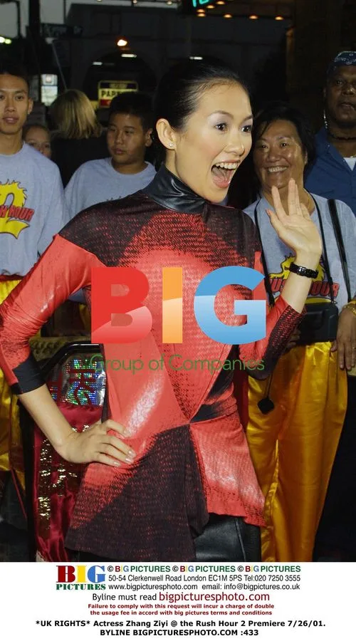 Zhang Ziyi at Rush Hour 2 Premiere
