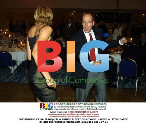 Kajsa Bergqvist and Prince Albert of Monaco Dancing