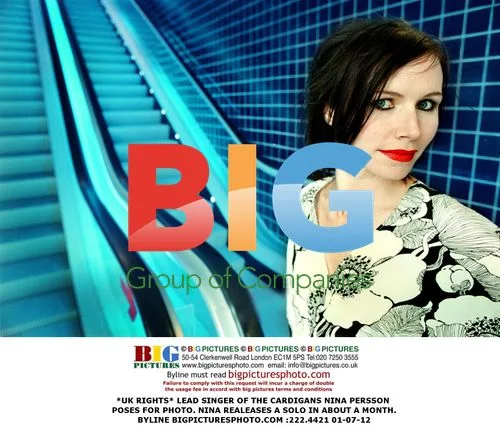The Cardigans' Nina Persson Poses