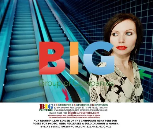 The Cardigans' Nina Persson Poses for Photo