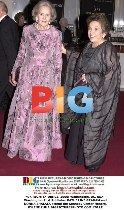 Katherine Graham and Donna Shalala at Kennedy Center Honors