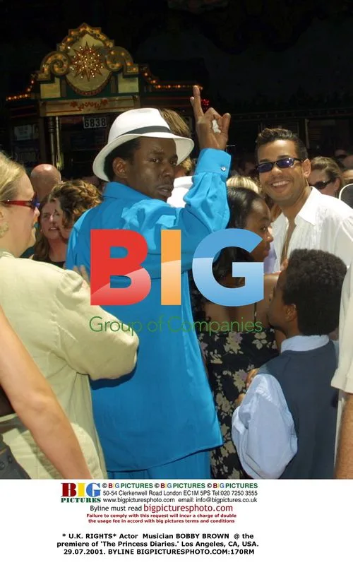 Bobby Brown at 'The Princess Diaries' Premiere