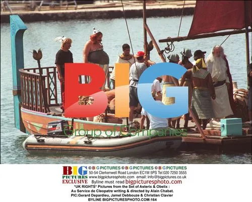 Asterix & Obelix Film Set with Actors