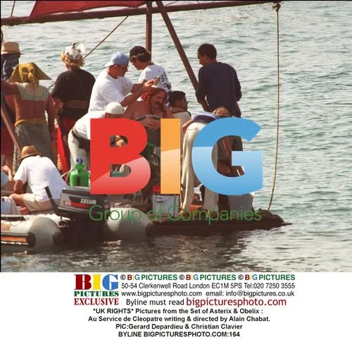 Asterix & Obelix on Set with Depardieu & Clavier