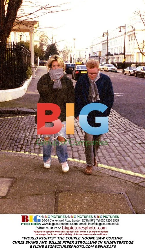 Chris Evans and Billie Piper Spotted in Knightsbridge