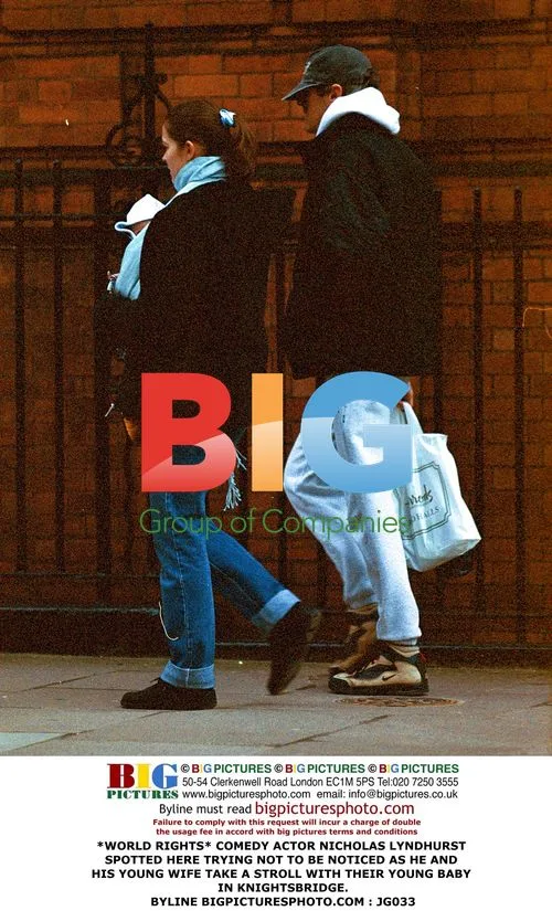 Nicholas Lyndhurst and Family Out in Knightsbridge