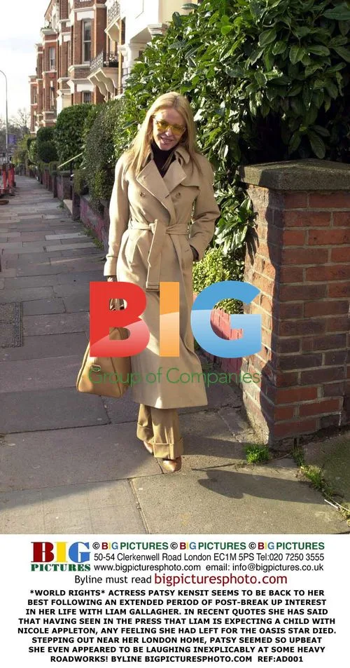 Patsy Kensit Seems Upbeat After Liam Gallagher Split