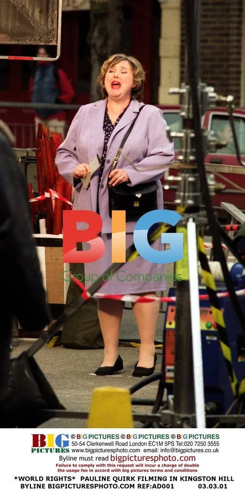Pauline Quirk Filming in Kingston Hill